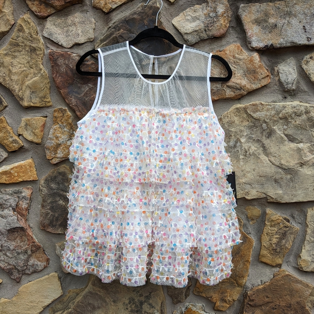Funfetti Top (XS, fits like a M)
